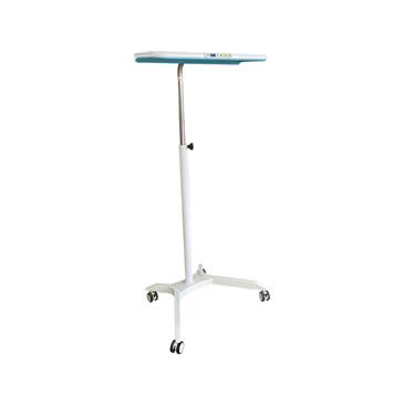 Lampara LED con pie rodable, para fototerapia infantil
