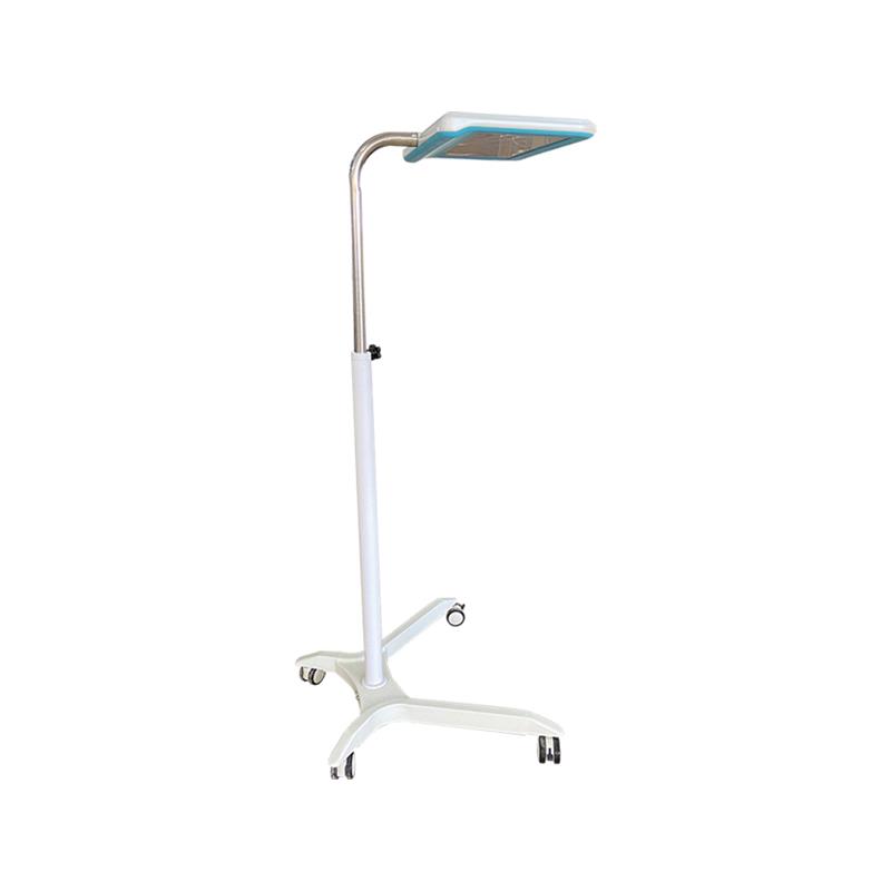 Lampara LED con pie rodable, para fototerapia infantil