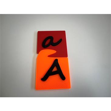 Puzzle vocales (Mayúsculas y minúsculas)