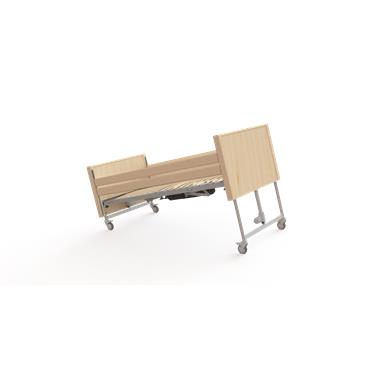 Cama articulada electrica plegable completa, STELLA, colchon PUR 12CM