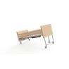 Cama articulada electrica plegable completa, STELLA, colchon VISCO 15CM