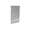 Vitrina medicacion INOX a pared 54 cajones basculantes