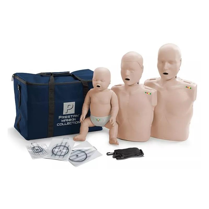 Kit 3 maniquies, adulto niño y bebé