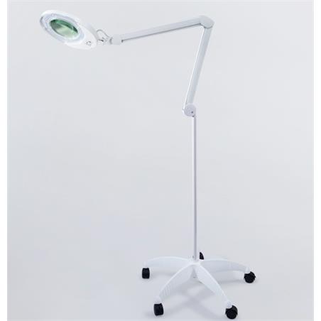 Lampara lupa con pie rodable MIMSAL LED H.F