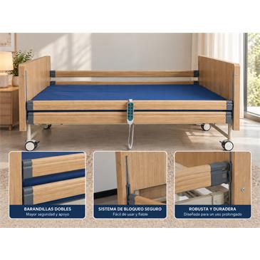Cama electrica completa con subida y montaje