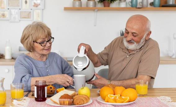 alimentación adaptada a personas mayores dependientes