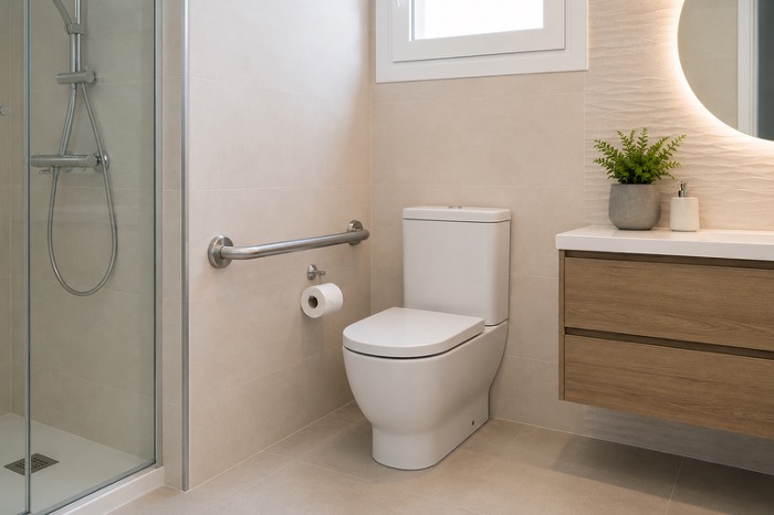 Asideros para baños de Cosmomedica